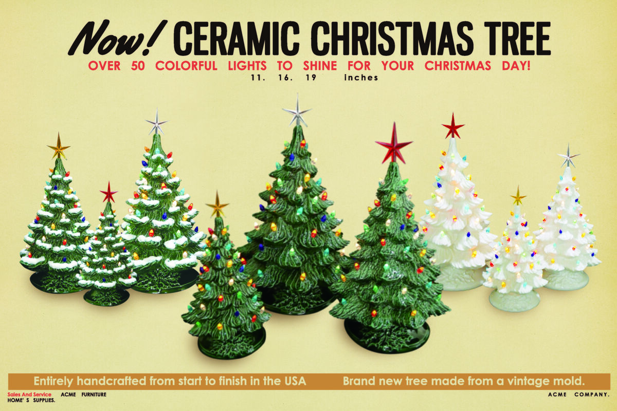 ACME Furnitureより温もりを感じる素敵なクリスマスツリーをアリゾナ