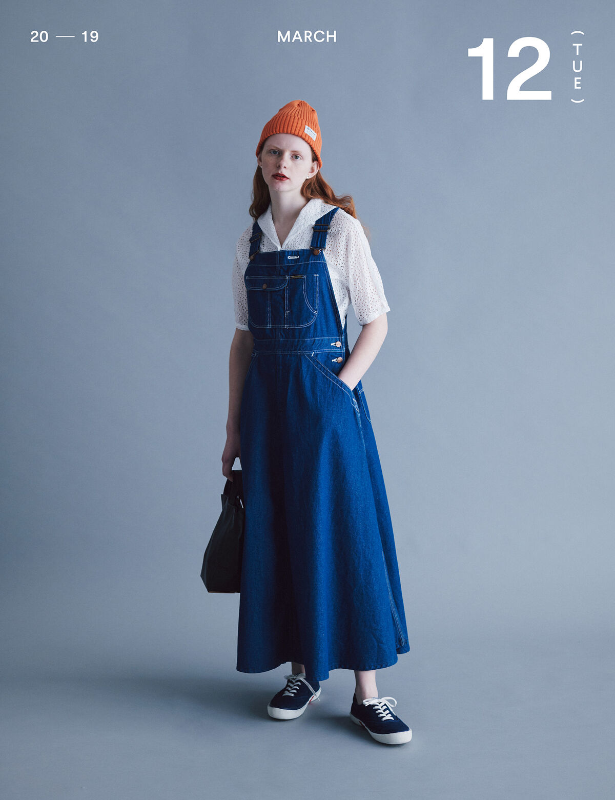 デニム”ガールの着まわし31days「ジャンパースカートが提案するデニムの新解釈」 | 着まわし7days | ファッション | FUDGE.jp
