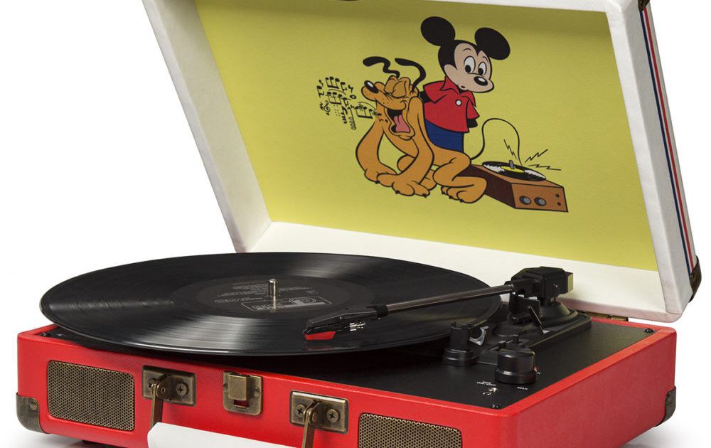 Disney × Crosley コラボ ポータブルレコードプレーヤー 【公式通販】