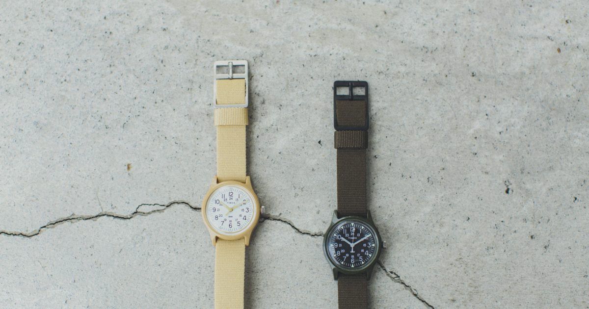 GDC × TIMEX TWG066800SW ミリタリーウォッチ