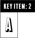 key item: 2 A