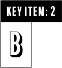 key item: 2 B