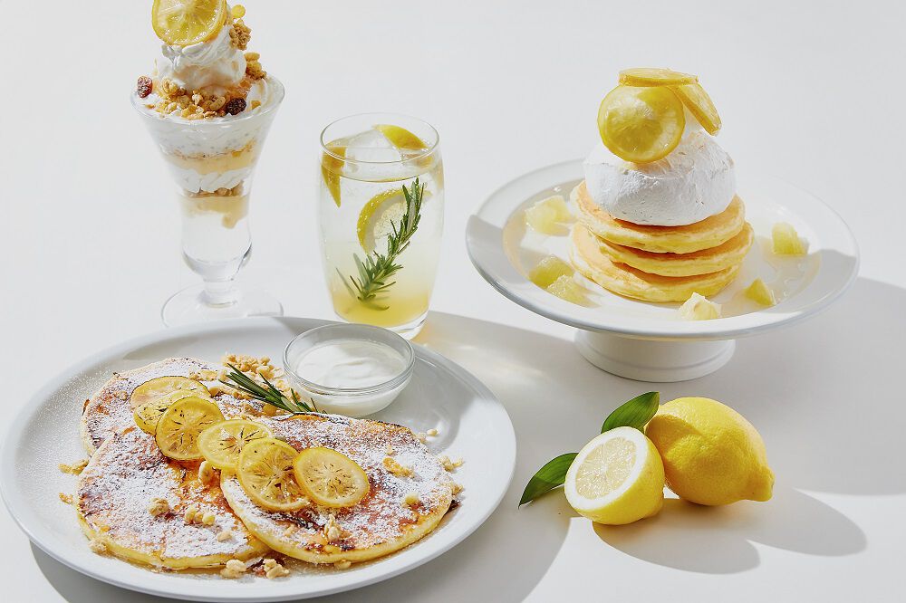 夏の足音を感じさせる 瀬戸内レモンを使用したフェアメニューを展開中 J S Pancake Cafe に急げ フード ドリンク カルチャー ライフ Fudge Jp