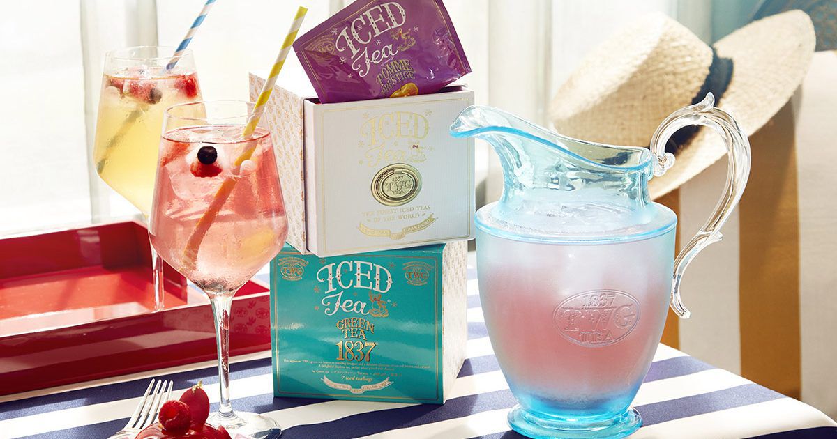 TWG Tea》のアイスティーバッグに「1837 Green Tea」が新登場