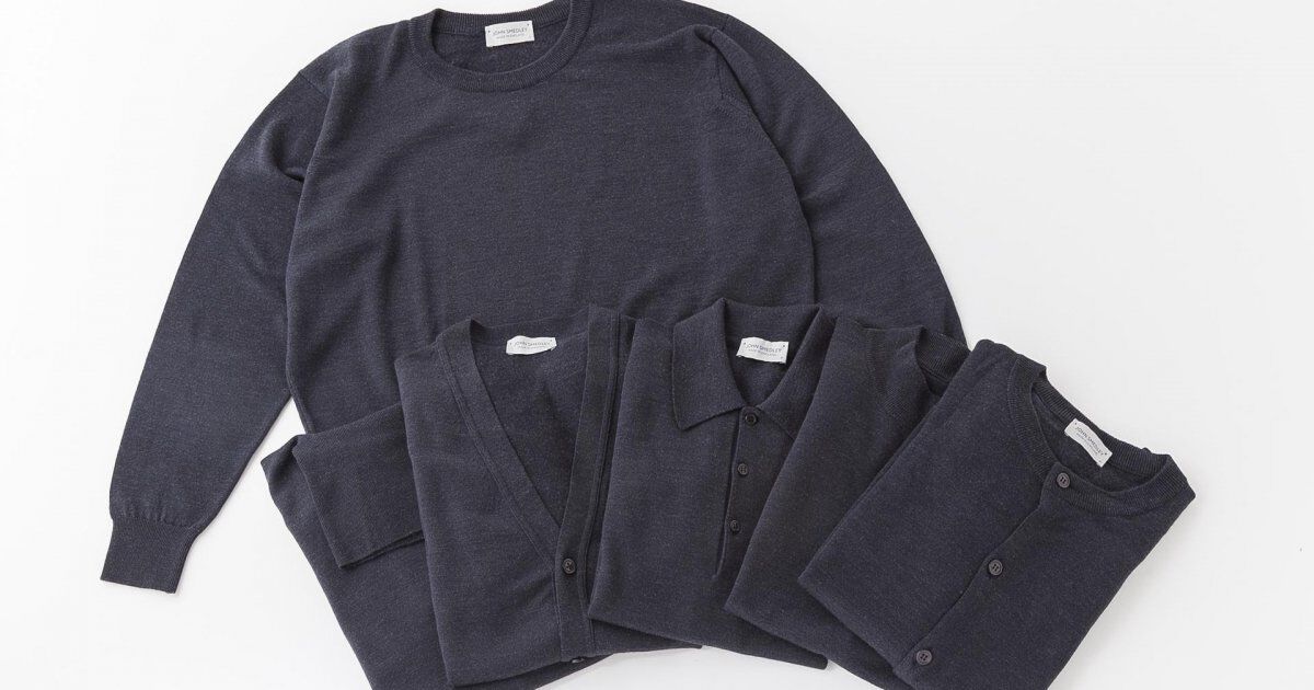 超希少】現行タグ ジョンスメドレー Sweater Series 24G 【公式通販】