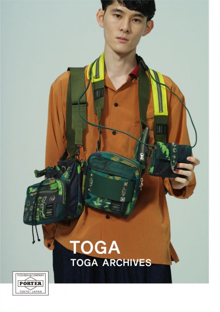 夢のコラボが再び登場！TOGA × PORTERによるコラボバッグコレクションが4月4日より再販スタート | ニュース | ファッション |  FUDGE.jp