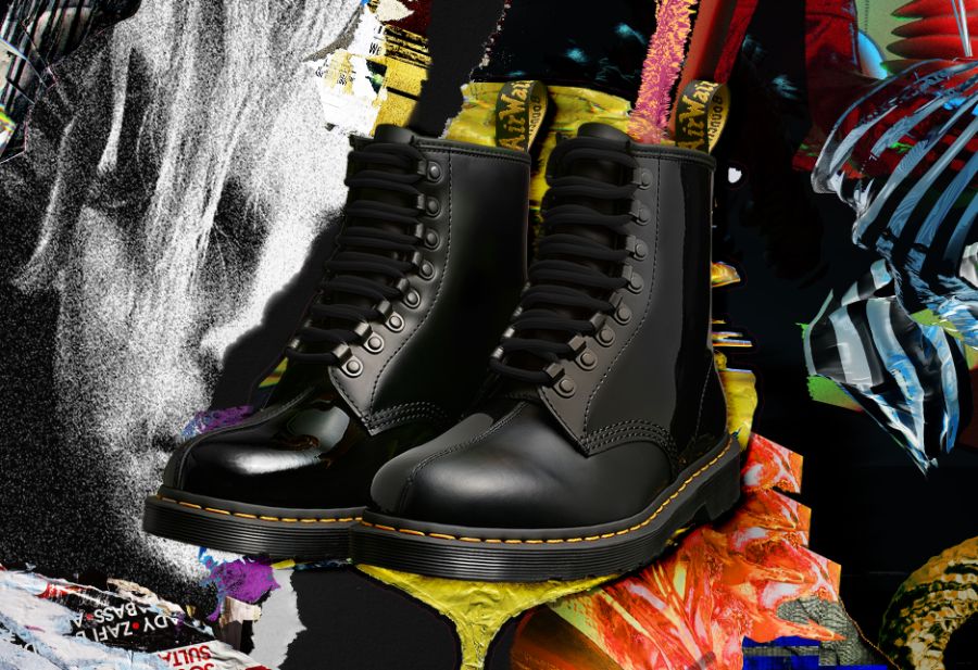 ドクターマーチン靴24,5位Dr.martens - ローファー/革靴