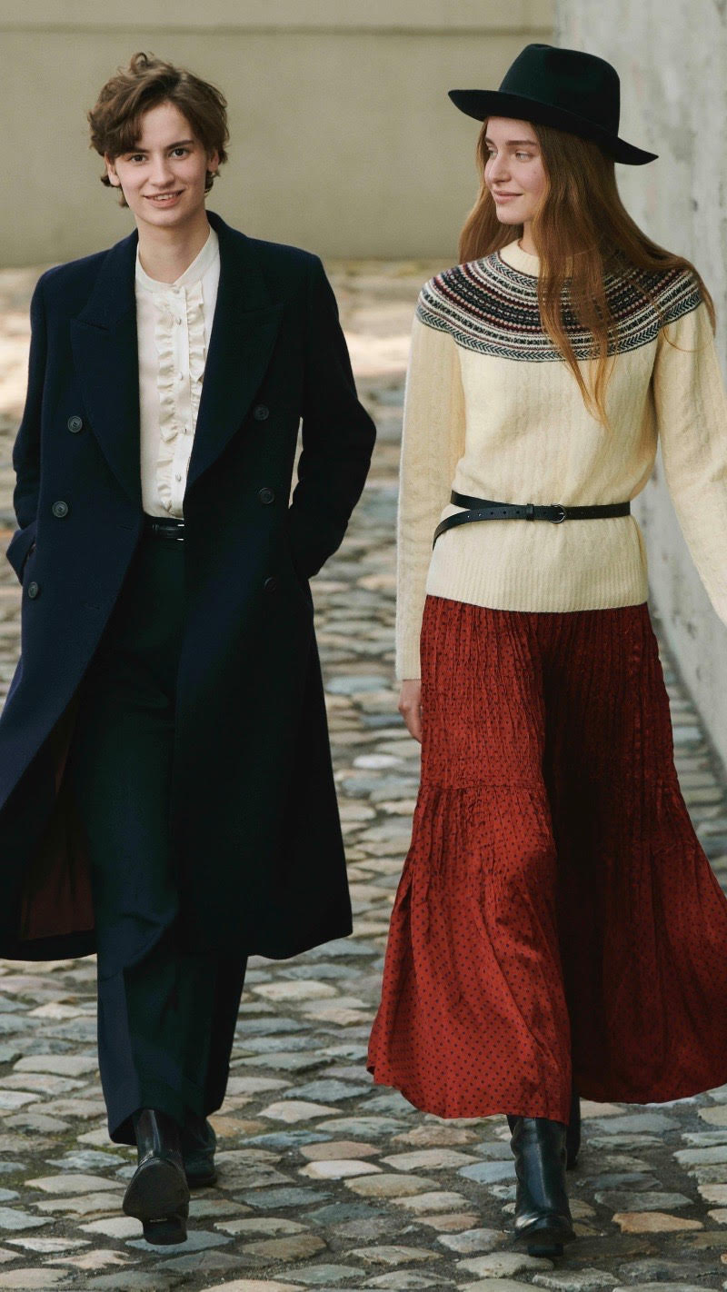 70年代のファッションアイコンからヒント ユニクロとイネス ド ラ フレサンジュによる年秋冬コレクションが到着 ニュース ファッション Fudge Jp