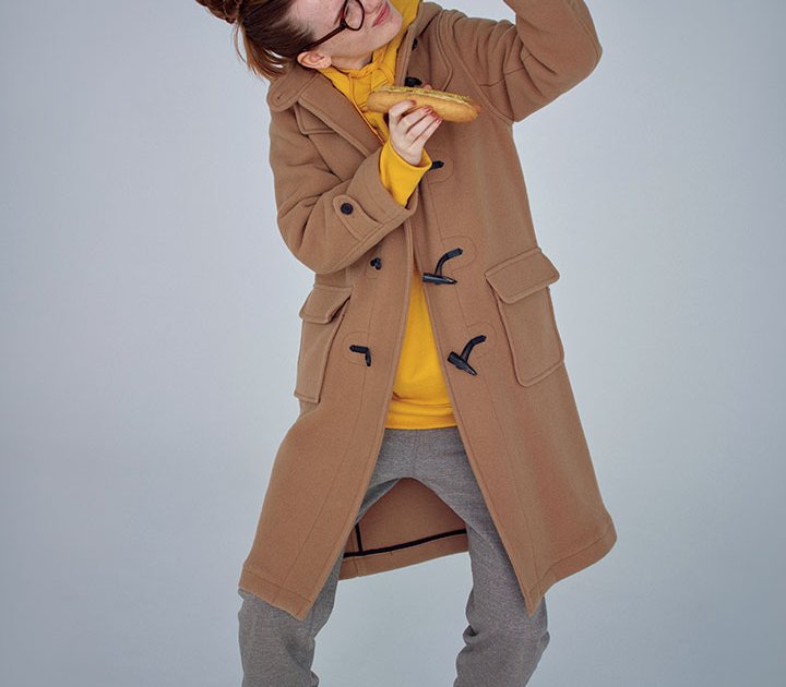 コート パーカの着こなしは同系色で揃えるのが鉄板 本日のfudge Girl 2月13日 本日のfudge Girl ファッション Fudge Jp