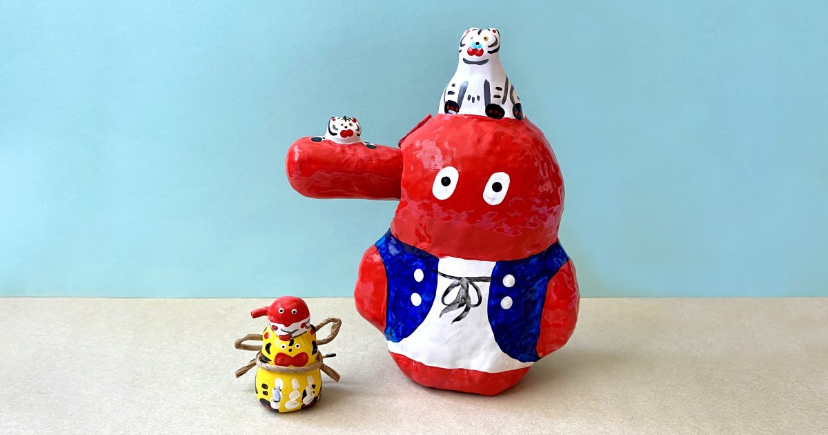 新種の伝統工芸品！遠州天狗張り子のナウでヤングな「てんぐちゃん