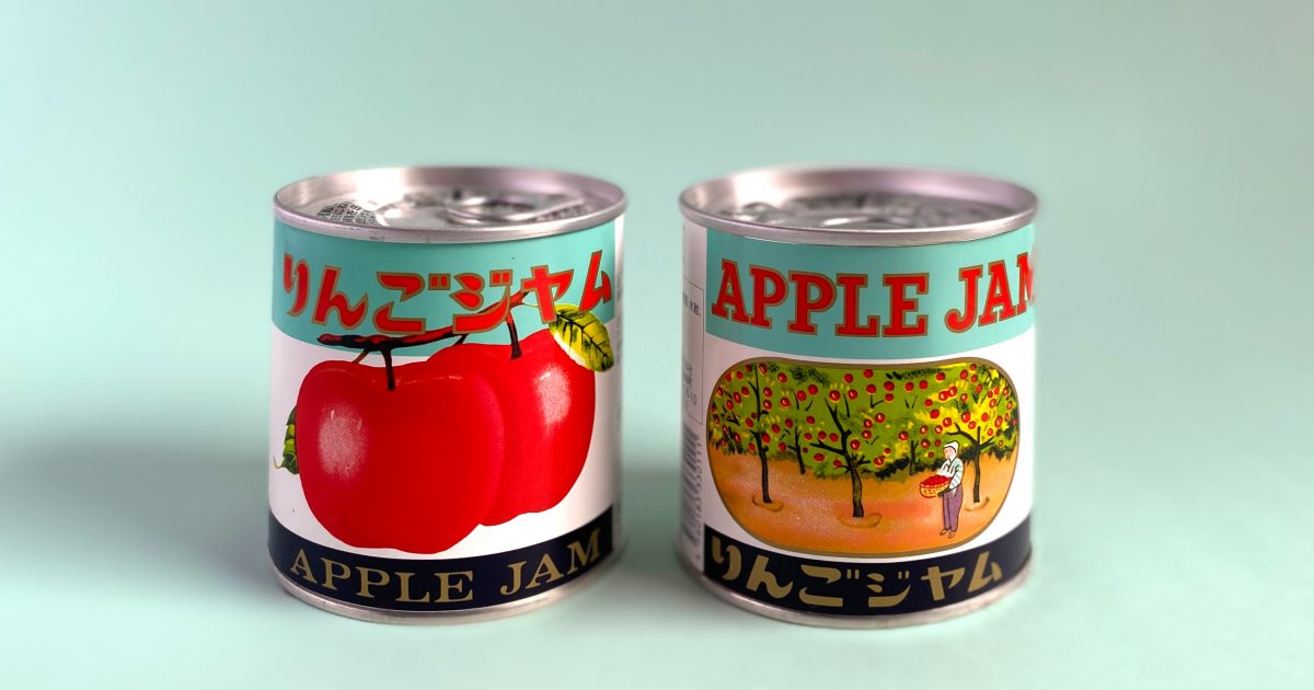 青森代表 超ロングセラー！レトロ缶詰が可愛い「りんごジャム