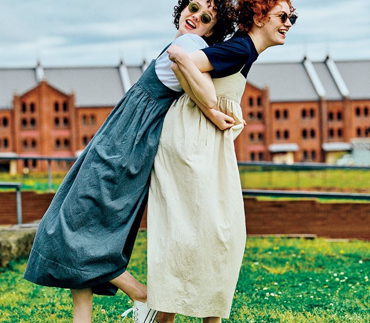 phlannel キャミワンピース　ブルーム＆ブランチ arts&science phlannel キャミワンピース ブルーム＆ブランチ arts&science