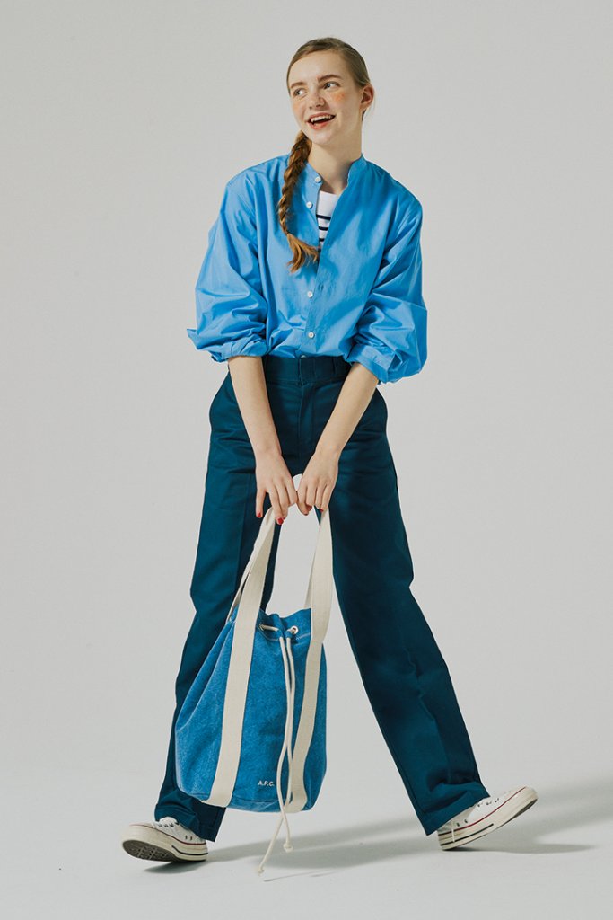 ブルーのグラデーションで涼しげな印象に【本日のFUDGE GIRL5月11日】 本日のFUDGE GIRL ファッション