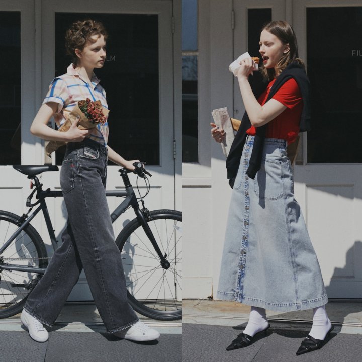春の本命デニムはこれに決まり！ボーイッシュにもレディにもなれる《DIESEL（ディーゼル）》デニムのお洒落な着まわしコーデ