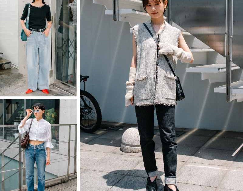 真夏の“デニム”を涼やかに着るには？街で見かけたハイセンスなコーデ5
