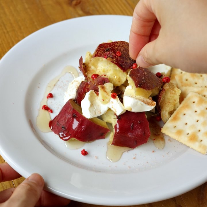 あるようでなかった、簡単おしゃれなおつまみレシピ！シナモン香る、焼きいもとクリームチーズおつまみ【料理家 あやかの旬野菜を使ったアペロおつまみ vol.20 〜レシピで旅するヨーロッパ〜】