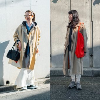 春を先取りする“スプリングコート”の上級者コーデ5選。寒い日は薄手