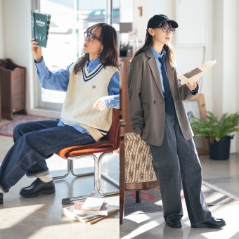 スニーカーと革靴のいいとこ取り！《VANS》と《FUDGE》の特別