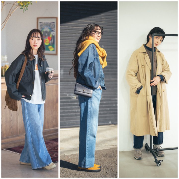 春をリードする“デニム”スタイル5選。着こなしの幅が広いからこそ楽しめる【FUDGE FRIEND おしゃれさんの毎日コーディネート】