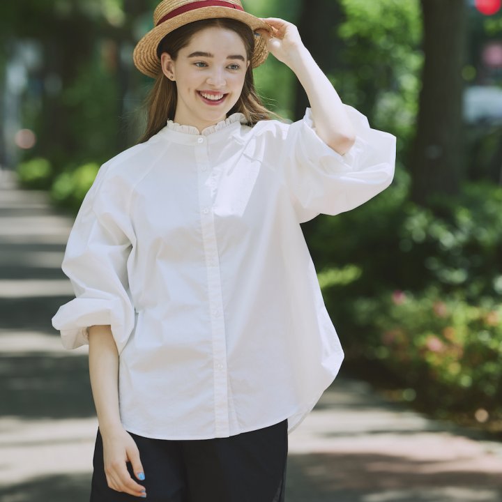 5/21発売開始！FUDGE FRIENDのUMIによる、最強に着まわせる4WAYシャツ