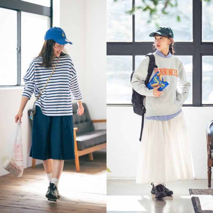 “スカート”のお手本ルック5選。個性豊かな着こなしで初夏の装いへ【FUDGE FRIEND おしゃれさんの毎日コーディネート】