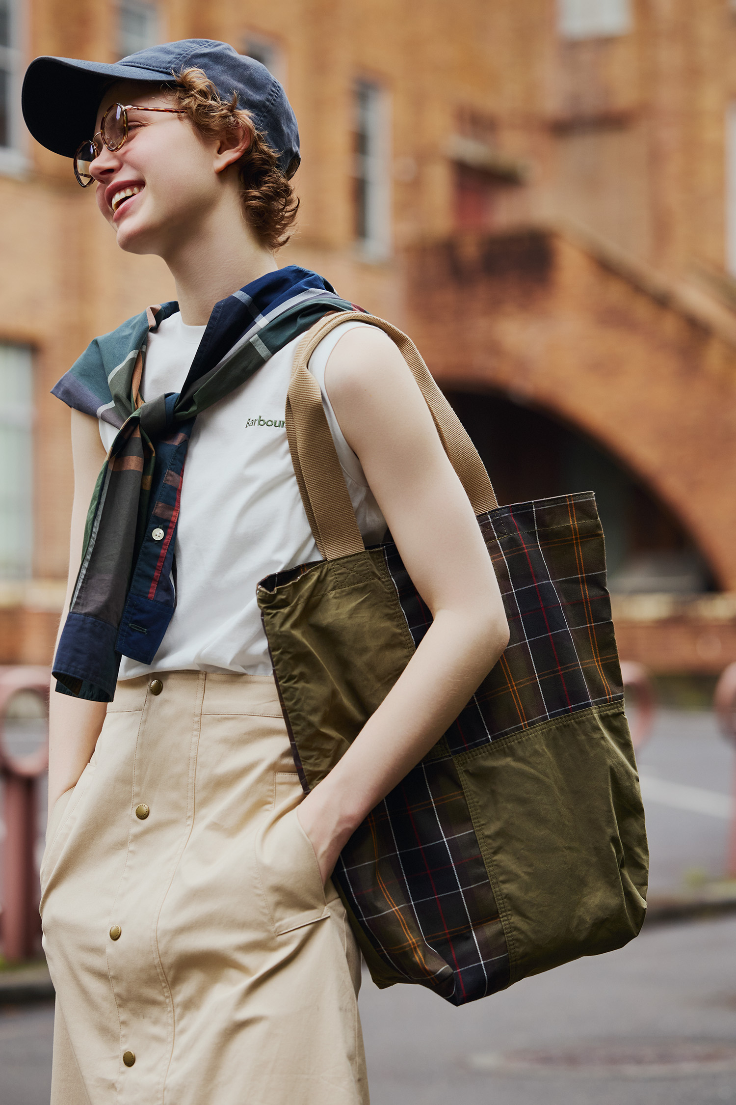 美品！レア！英国王室御用達 barbour バブアー トートバッグ