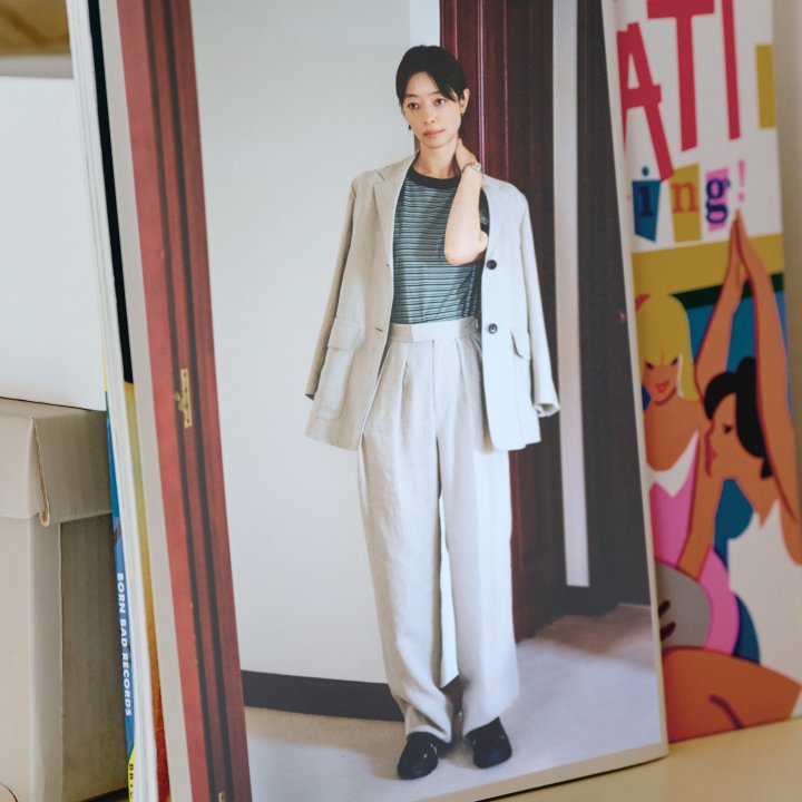 リラクシーな品をまとう、リネン素材のセットアップ【市川実和子さんと考えるベーシック】
