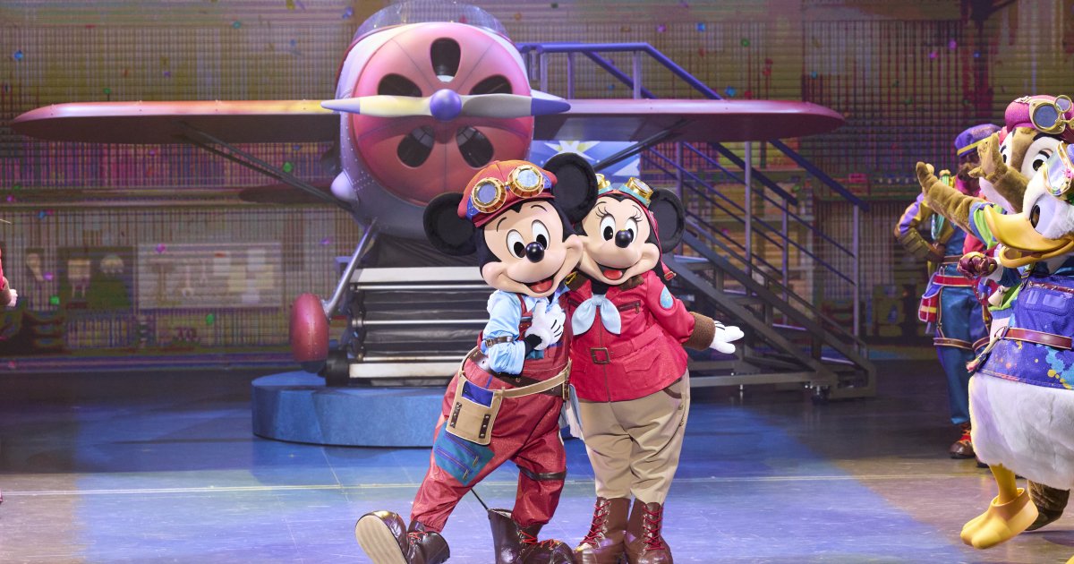 パイロット姿のミニーマウスに会える！東京ディズニーシーの新作ショー