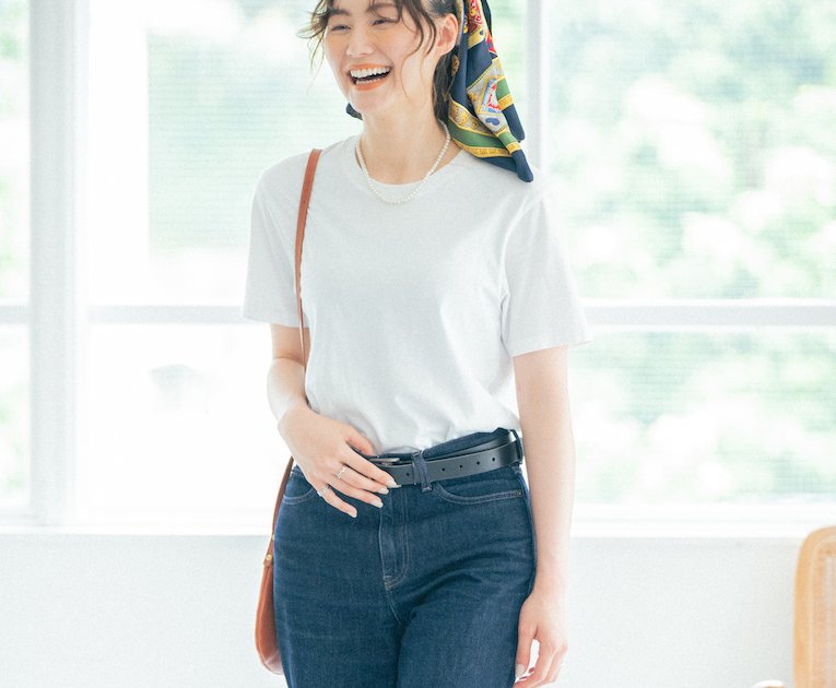 定番の白T×デニムがここまで変わる！プラスするべきエッセンスとは