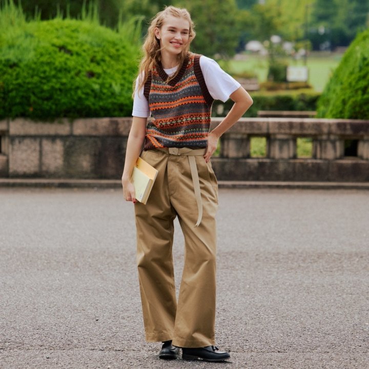 欲しいのは、太めなストレートシルエットのチノパンツ!【FUDGE dig.|長く愛用できるチノパンツ名品リスト- 01】