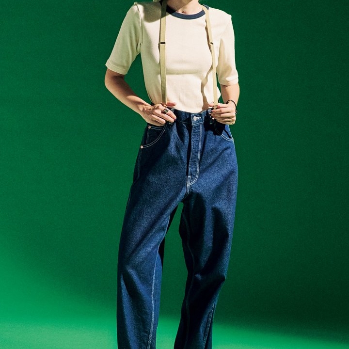 ワイドデニムのボリューム感でコーデにメリハリをつけて。おすすめコーデ4選