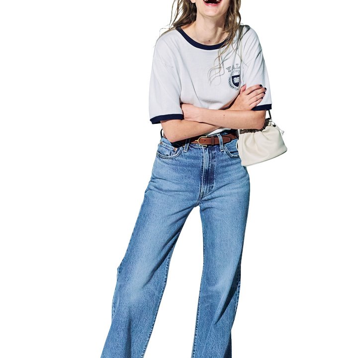 デニムのカジュアルな装いはモード感をプラスして【本日のFUDGE GIRL-9月20日】