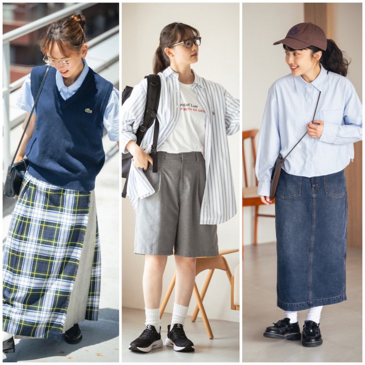 秋をリードする“シャツ”コーデ5選。季節に寄り添う着こなし方とは?【FUDGE FRIEND おしゃれさんの毎日コーディネート】