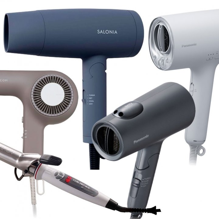 【2025年】美容師セレクト!おすすめの市販ドライヤー&市販ヘアアイロン15選