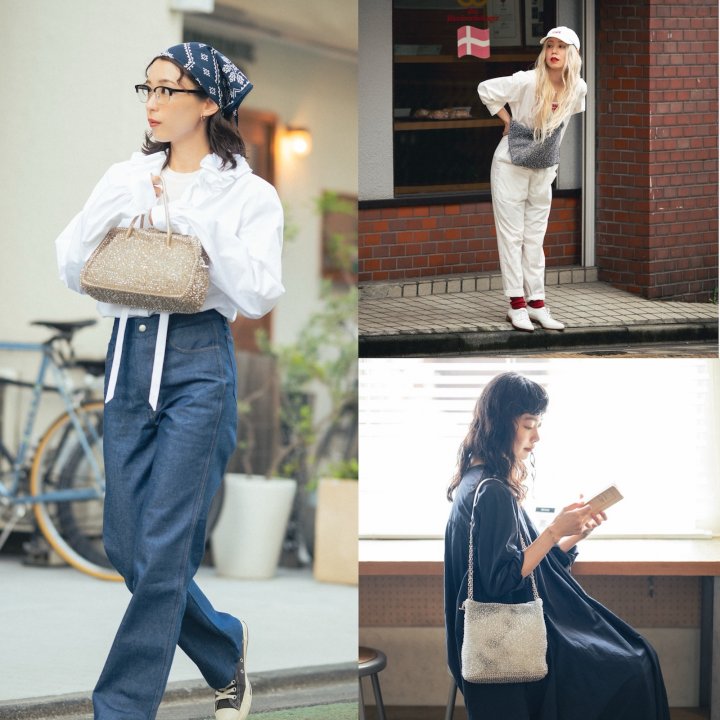 《アンテプリマ》と迎える秋。ワイヤーバッグで華やぐ3人の初秋スタイルは？