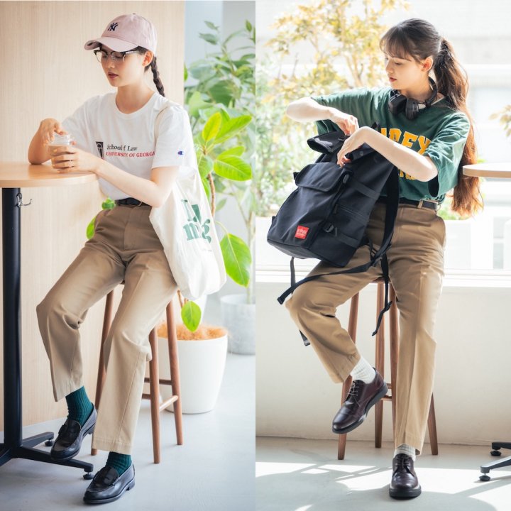 まだまだ暑い9月のTシャツ×チノパン着こなし2選。きりっと見せるコツって？【FUDGE FRIEND おしゃれさんの毎日コーディネート｜うさみ】