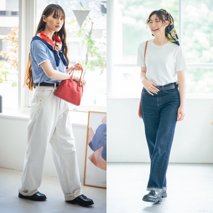 お洒落上級者の“スカーフ”スタイル5選。レディなエッセンスをひとさじ【FUDGE FRIEND おしゃれさんの毎日コーディネート】