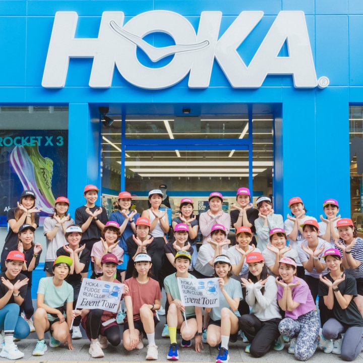 可愛すぎる新色のランニングシューズに注目！大阪〈ホカ 心斎橋〉で開催したランニングイベントは大盛況