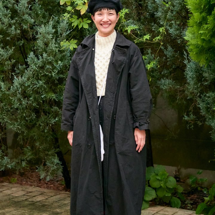 黒のベレー帽が秋のコーデの主役！おしゃれなエッセンスを宿す小物遣いで差を付けて