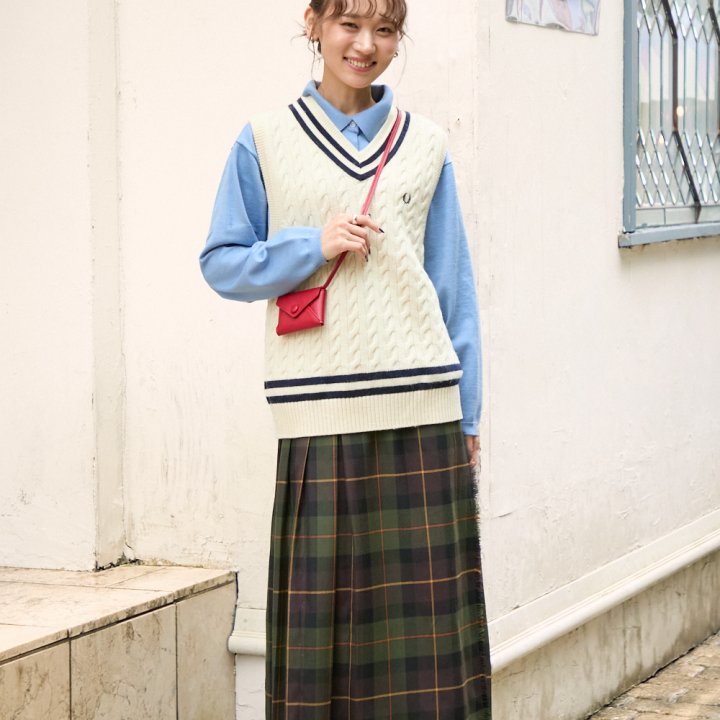 秋冬はやっぱりチェック柄がマスト!季節の華を添える柄物コーデ3選【ファッジウィークエンド ファッションスナップ】
