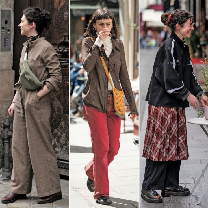 色or柄or素材から秋を感じる、おしゃれなコーディネートが満載！【パリジェンヌの一週間コーデ】