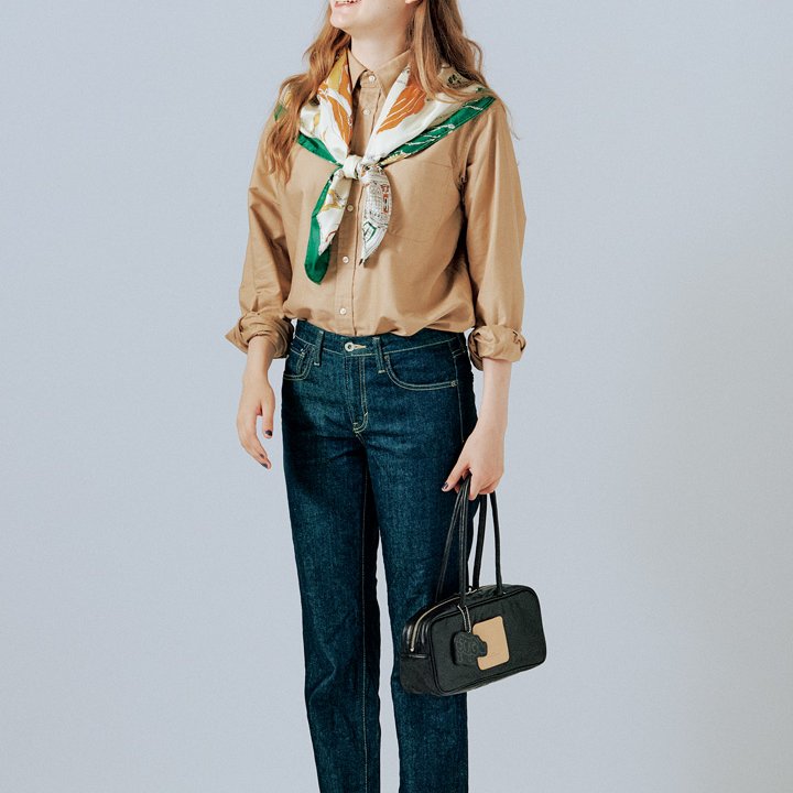 スリムフィットデニムはくるぶしを見せてバランスアップ【本日のFUDGE GIRL-10月21日】