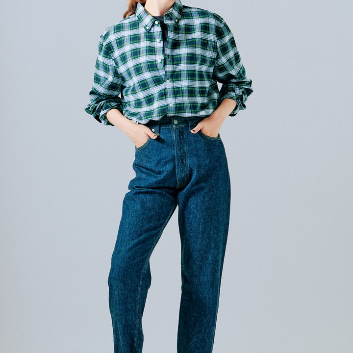 デニムコーデはネイビーでまとめてみるもの◎【本日のFUDGE GIRL-10月18日】