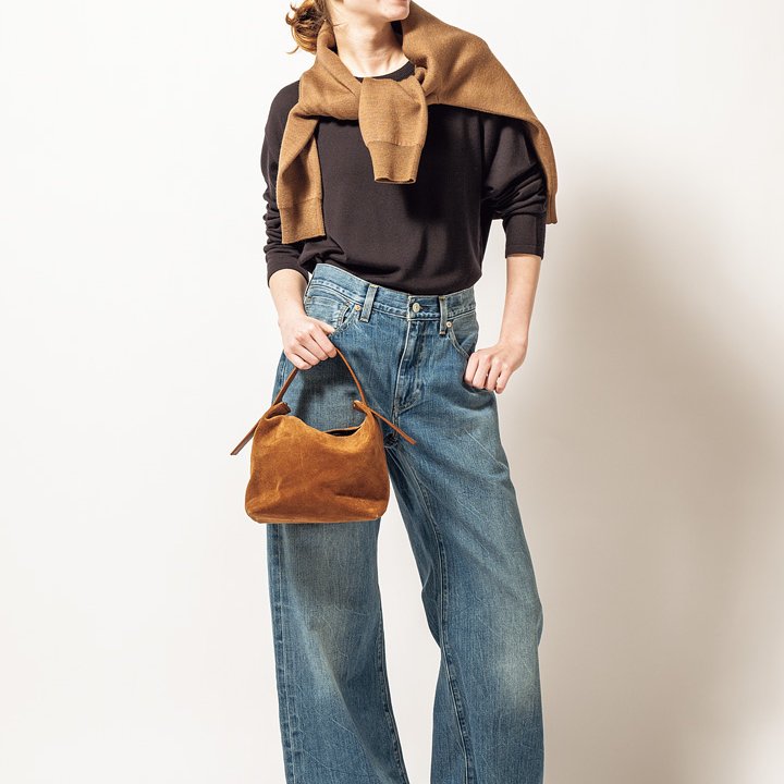 デニムを上品に着こなしたい時はトップスの色が要！【本日のFUDGE GIRL-12月5日】