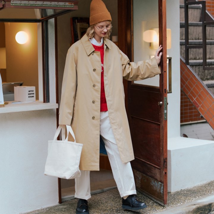 こんなコートが欲しかった！クラシックなデザインだけど、機能素材のバルマカーンコート【FUDGE dig.｜バルマカーンコートの名品はこちら- 04】