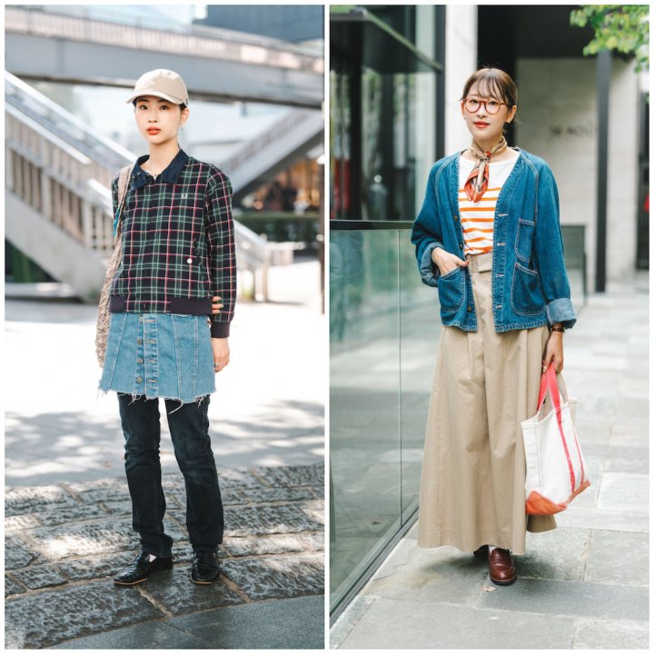 “スカート”がポイントの秋冬スタイル5選。ボトムレイヤードも人気続行中【TOKYO SNAP】
