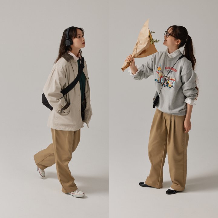 秋はちょっとゆるい“チノパン”が万能！わたし的こなれコーデ2選【FUDGE FRIEND おしゃれさんの毎日コーディネート｜うさみ】