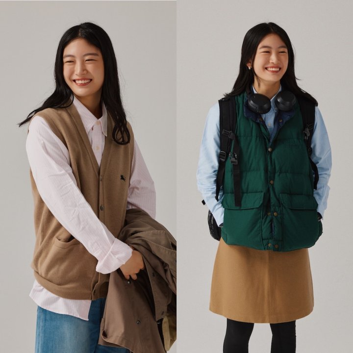 ベストを使ったコーデ2選。ニットorダウン、どちらもこなれた冬の装いにマストハブ【FUDGE FRIEND おしゃれさんの毎日コーディネート｜栁沼芽以】