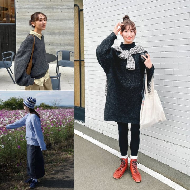 そろそろ”ニット”の出番！アウターなしのお手本コーデ【FUDGE FRIEND 1週間コーディネート】
