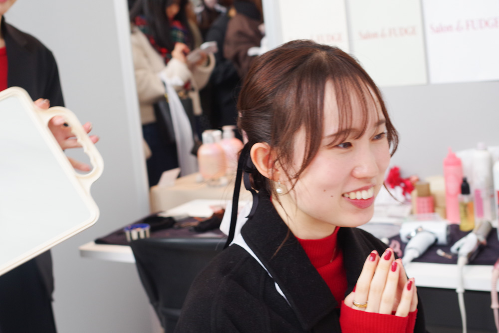 ＜salon de FUDGE＞人気ヘアサロンGARDENによる「ヘアアレンジ」を体験！